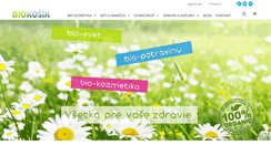 Desktop Screenshot of biokosik.sk